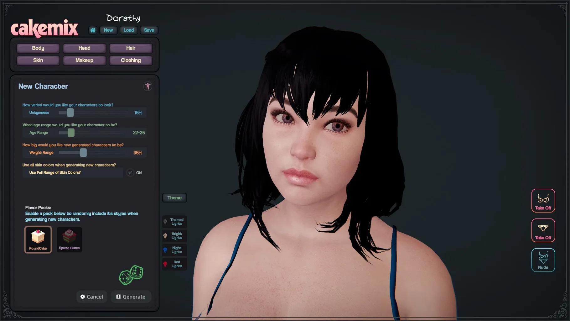 CakeMix: VR Character Creator screenshot 2